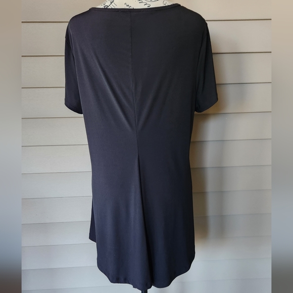 Grace Elements Black Tunic Top XL - Picture 3 of 14